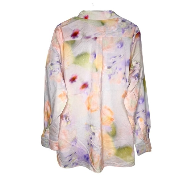 SCOTCH & SODA Motion Print Oversized Shirt NWT Size 40 (10)US Large - Picture 8 of 16